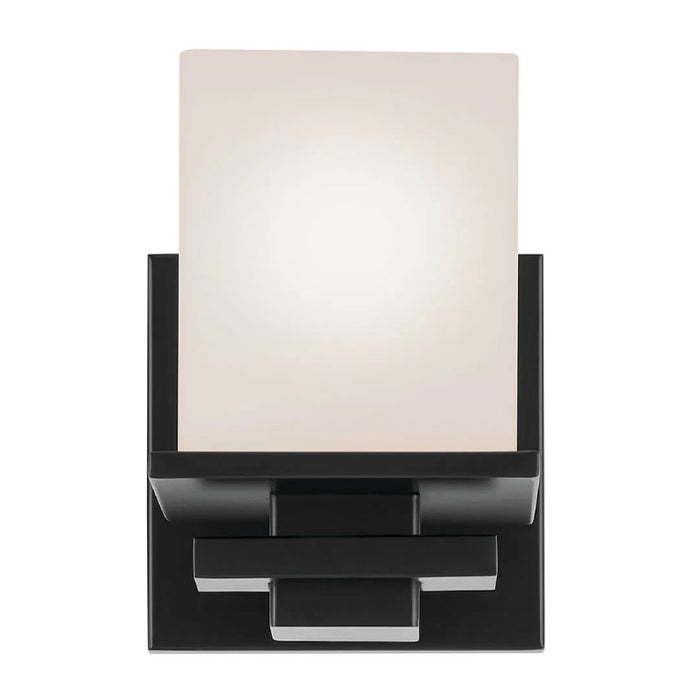 Kichler 45149 Tully 1-lt 7" Tall Wall Sconce-Black