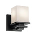 Kichler 45149 Tully 1-lt 7" Tall Wall Sconce-Black