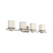 Kichler 45152 Tully 4-lt 32" Vanity Light-Antique Pewter