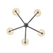 Hinkley 45165 Greta 5-lt 36" LED Chandelier