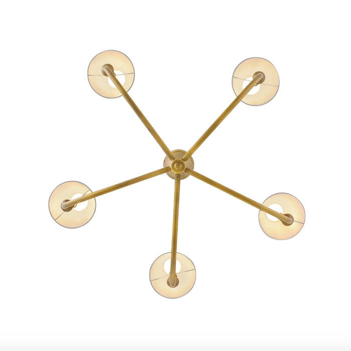 Hinkley 45165 Greta 5-lt 36" LED Chandelier
