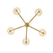 Hinkley 45165 Greta 5-lt 36" LED Chandelier