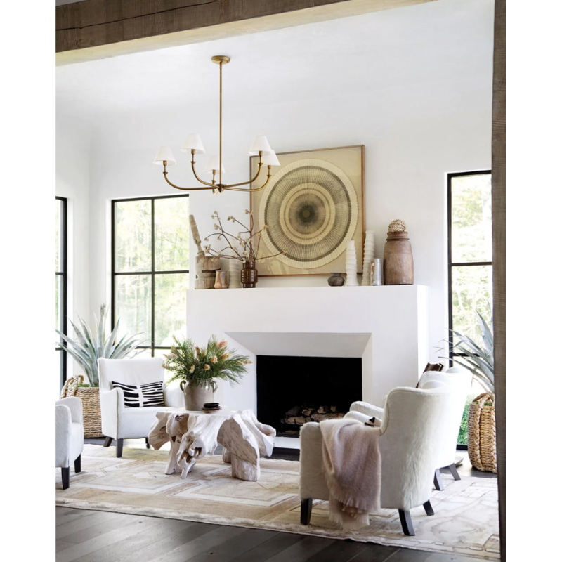 Hinkley 45164 Greta 2-lt 41" LED Linear Chandelier