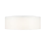 Millennium 4521 Rosata 1-lt 12" LED Flush Mount - White