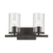 Kichler 45496 Crosby 2-lt 15" Vanity Light-Olde Bronze