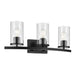 Kichler 45497 Crosby 3-lt 23" Vanity Light-Black