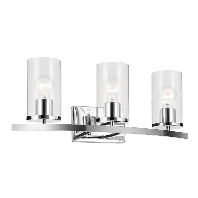 Kichler 45497 Crosby 3-lt 23" Vanity Light-Chrome