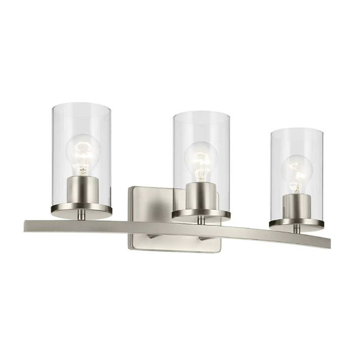 Kichler 45497 Crosby 3-lt 23" Vanity Light-Brushed Nickel