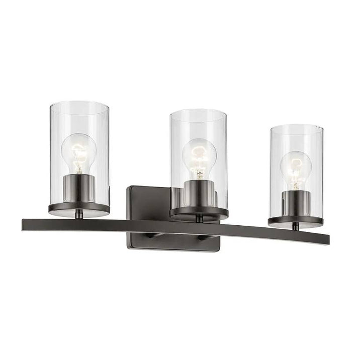 Kichler 45497 Crosby 3-lt 23" Vanity Light-Olde Bronze