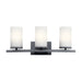 Kichler 45497 Crosby 3-lt 23" Vanity Light-Black