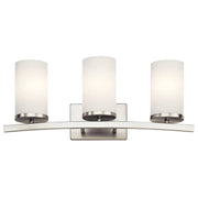 Kichler 45497 Crosby 3-lt 23" Vanity Light-Brushed Nickel
