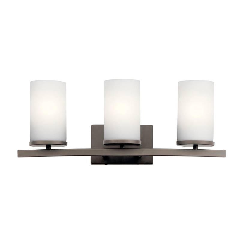 Kichler 45497 Crosby 3-lt 23" Vanity Light-Olde Bronze
