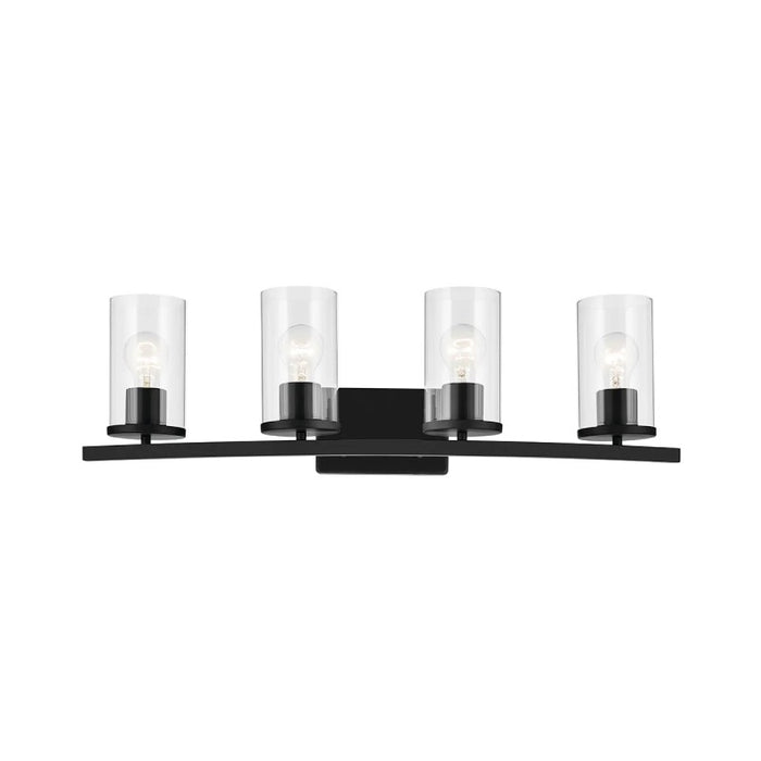 Kichler 45498 Crosby 4-lt 31" Vanity Light-Black 