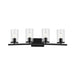 Kichler 45498 Crosby 4-lt 31" Vanity Light-Black 