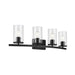 Kichler 45498 Crosby 4-lt 31" Vanity Light-Black
