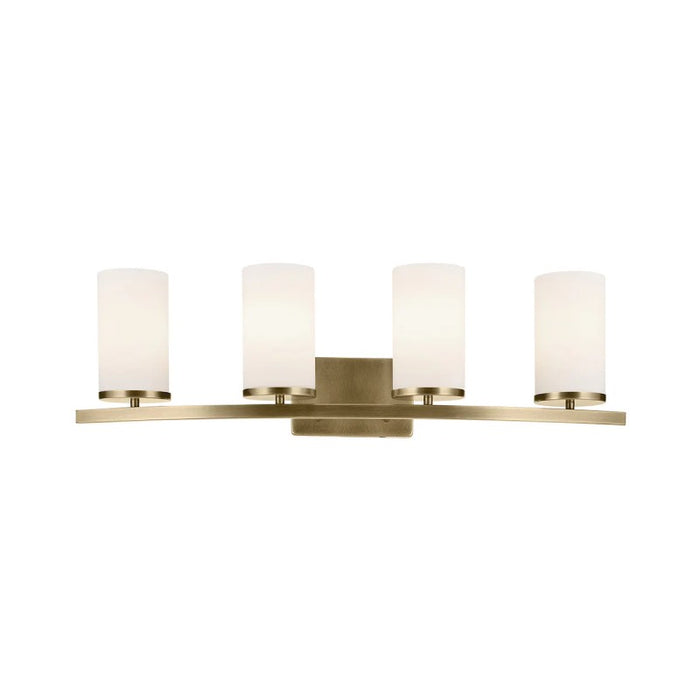 Kichler 45498 Crosby 4-lt 31" Vanity Light-Natural Brass