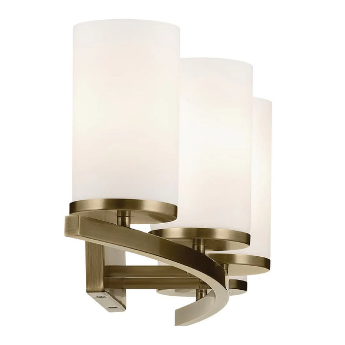 Kichler 45498 Crosby 4-lt 31" Vanity Light-Natural Brass