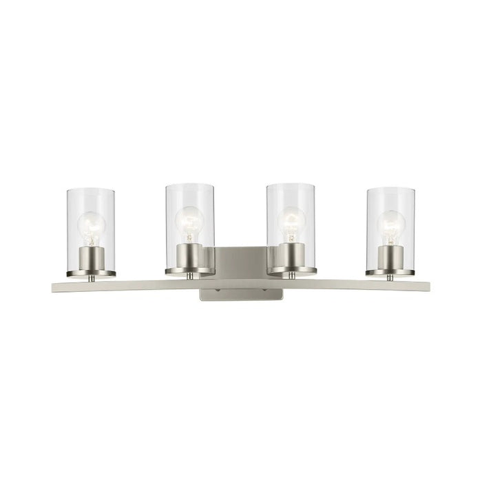 Kichler 45498 Crosby 4-lt 31" Vanity Light-Brushed Nickel