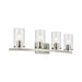 Kichler 45498 Crosby 4-lt 31" Vanity Light-Brushed Nickel