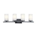 Kichler 45498 Crosby 4-lt 31" Vanity Light-Black