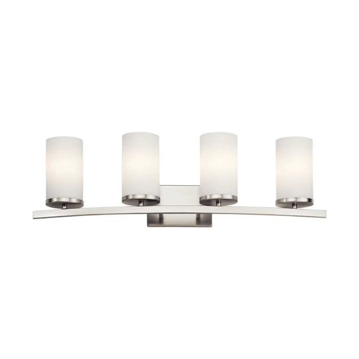 Kichler 45498 Crosby 4-lt 31" Vanity Light-Brushed Nickel