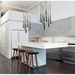 Bover Slend Set 6 Circular 6-lt 21" LED Pendant