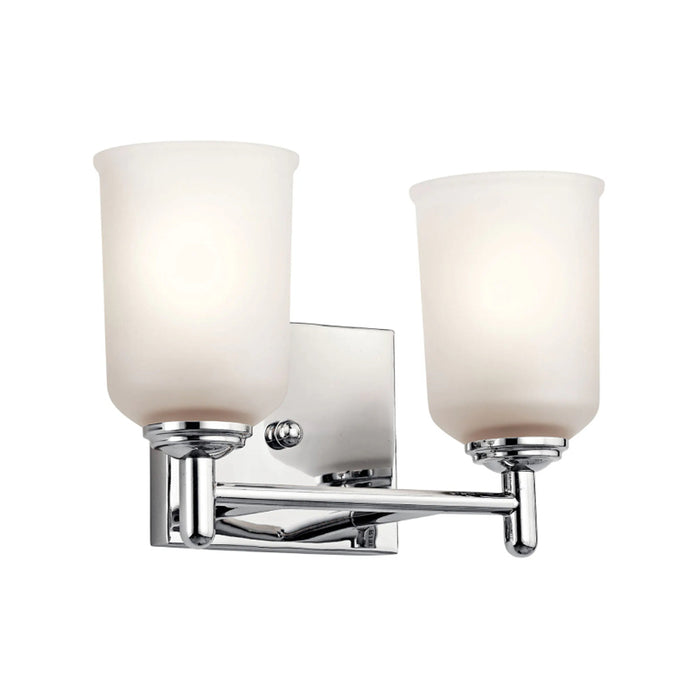 Kichler 45573 Shailene 2-lt 13" Vanity Light-Chrome