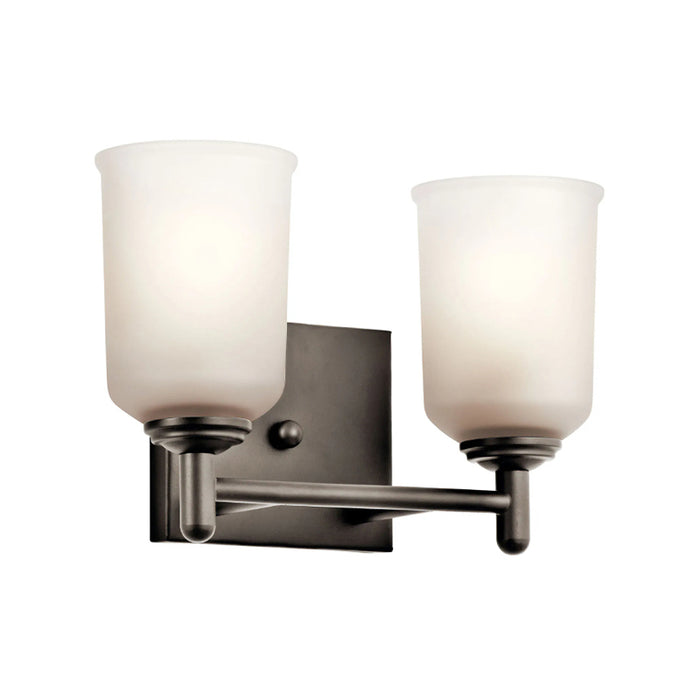 Kichler 45573 Shailene 2-lt 13" Vanity Light-Olde Bronze