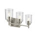 Kichler 45574 Shailene 3-lt 21" Vanity Light - Brushed Nickel/Satin Etched