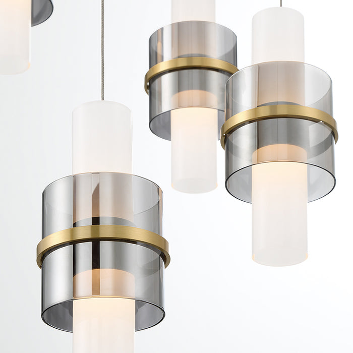 Eurofase 45594 Rola 10-lt 18" LED Chandelier