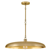 Hinkley 48165 Sadie 1-lt 24" LED Chandelier - Lacquered Brass/Lacquered Brass