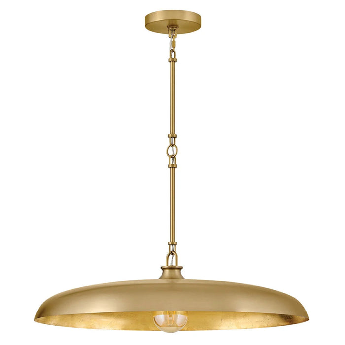 Hinkley 48165 Sadie 1-lt 24" LED Chandelier - Lacquered Brass/Lacquered Brass