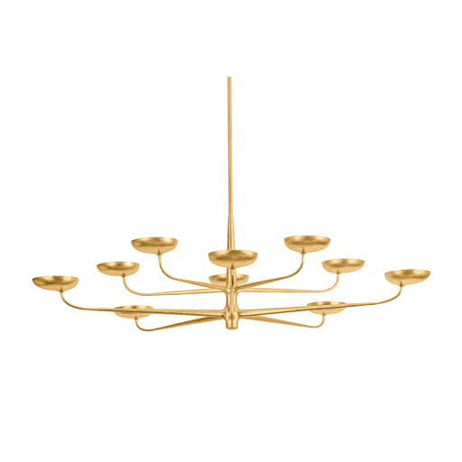 Hudson Valley 4563 Taormina 10-lt 63" LED Chandelier