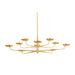 Hudson Valley 4563 Taormina 10-lt 63" LED Chandelier