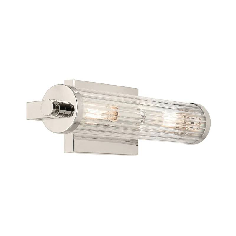 Kichler 45648 Azores 2-lt 16" Vanity Light-Polished Nickel