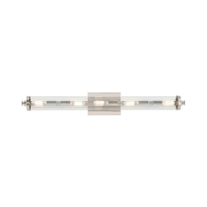 Kichler 45650 Azores 5-lt 32" Vanity Light-Polished Nickel