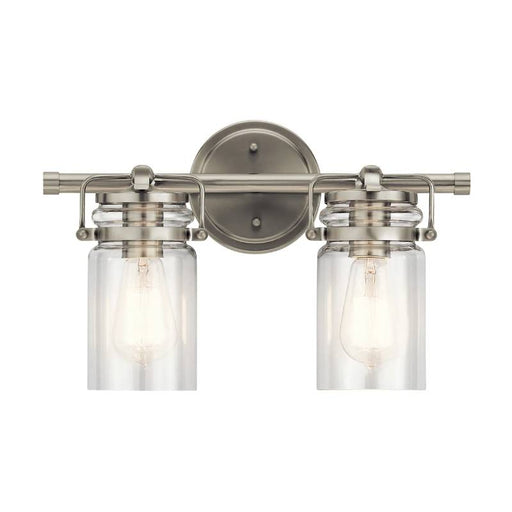 Kichler 45688 Brinley 2-lt 16" Vantiy Light-Brushed Nickel