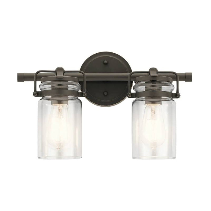 Kichler 45688 Brinley 2-lt 16" Vantiy Light-Olde Bronze