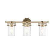 Kichler 45689 Brinley 3-lt 24" Vanity Light-Champagne Bronze