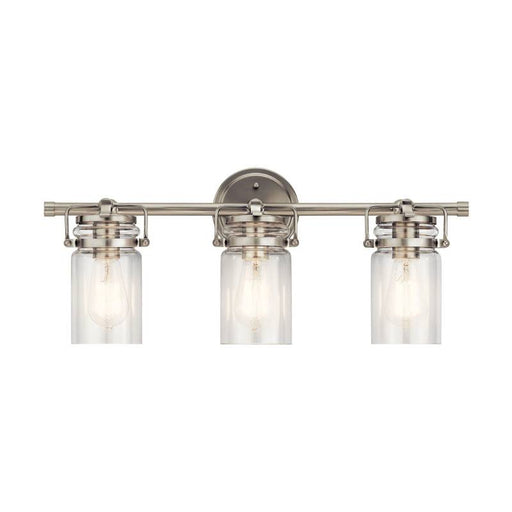 Kichler 45689 Brinley 3-lt 24" Vanity Light-Brushed Nickel