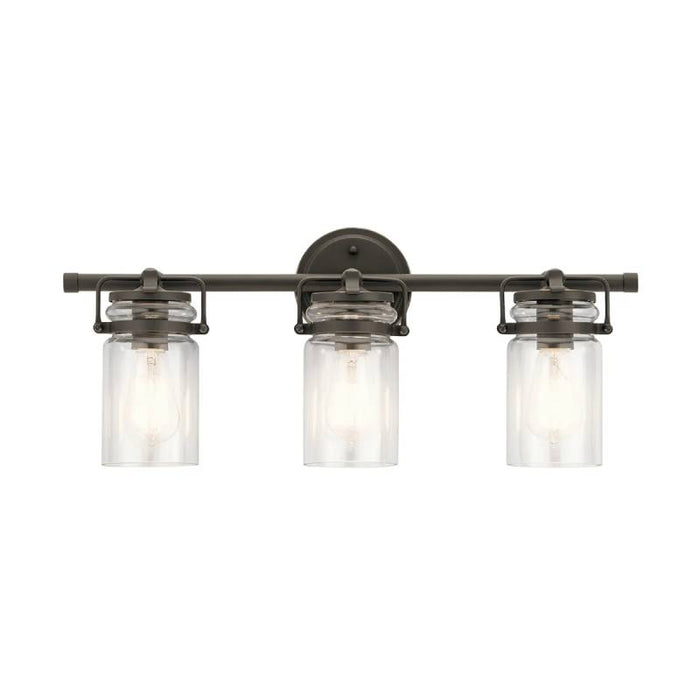 Kichler 45689 Brinley 3-lt 24" Vanity Light-Olde Bronze