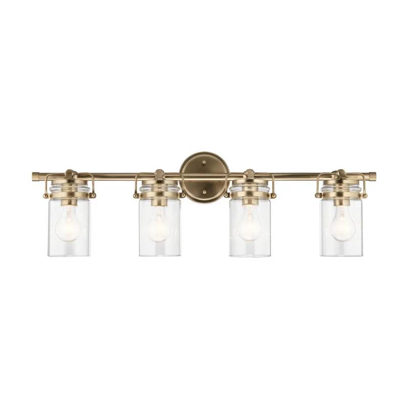 Kichler 45690 Brinley 4-lt 33" Vantiy Light-Champagne Bronze