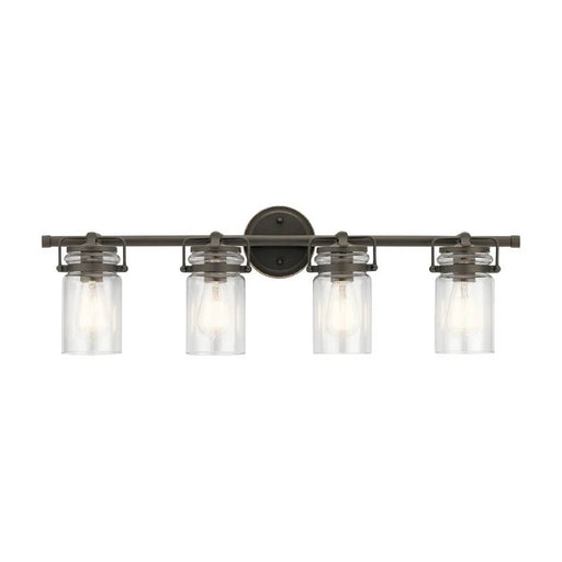 Kichler 45690 Brinley 4-lt 33" Vantiy Light-Olde Bronze