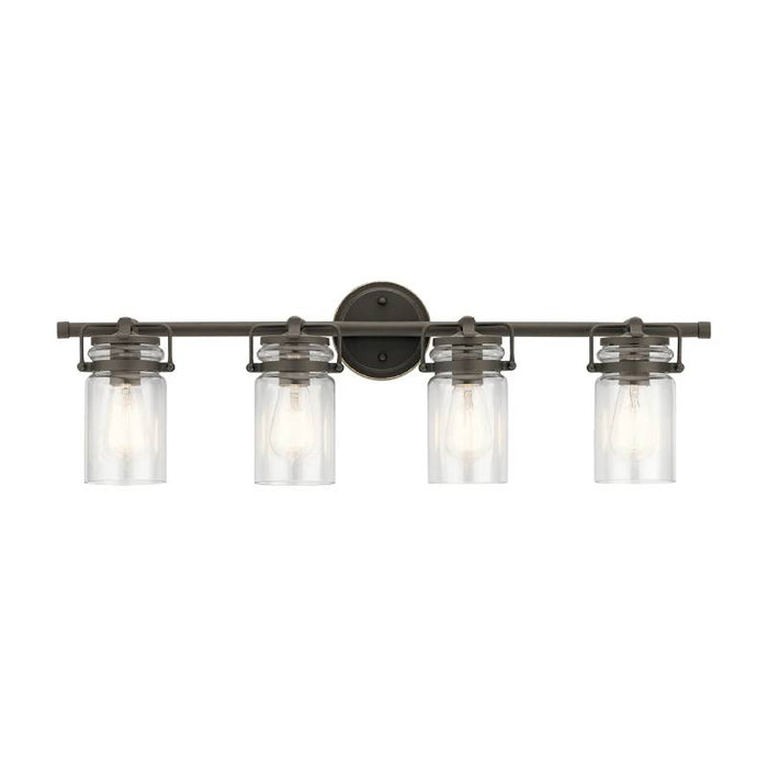 Kichler 45690 Brinley 4-lt 33" Vantiy Light-Olde Bronze