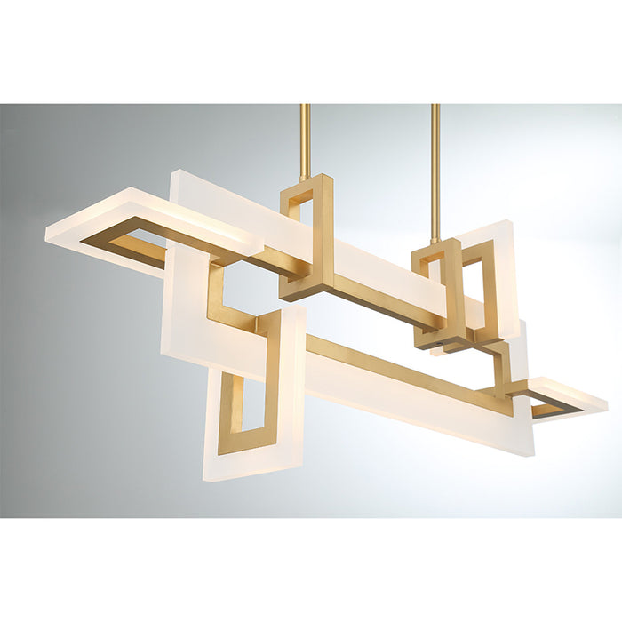 Eurofase 45718 Inizio 1-lt 33" LED Chandelier