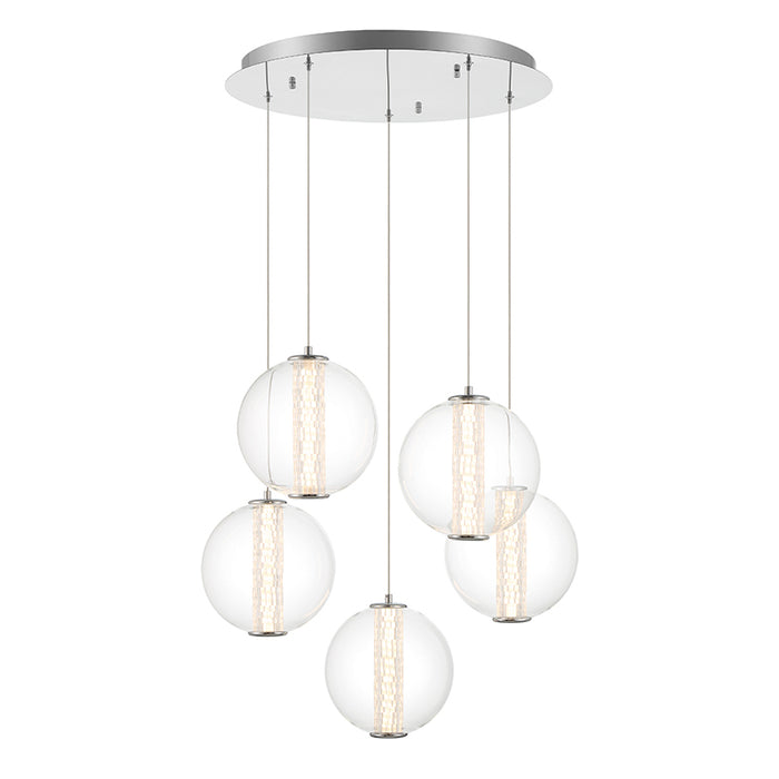 Eurofase 45737 Atomo 5-lt 26" LED Pendant