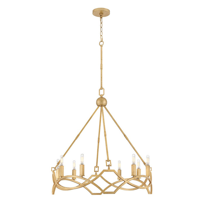 Hinkley 45784 Leona 8-lt 27" LED Chandelier