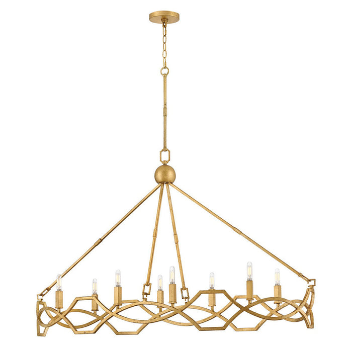 Hinkley 45785 Leona 8-lt 49" LED Linear Chandelier