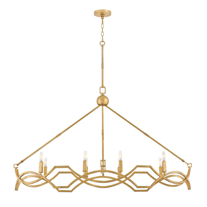 Hinkley 45785 Leona 8-lt 49" LED Linear Chandelier