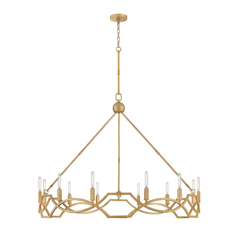Hinkley 45786 Leona 12-lt 49" LED Chandelier